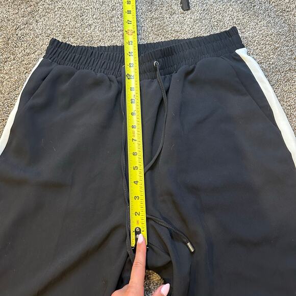 RIVER ISLAND Women's Black Waist Side Stripe Joggers Size 10 - Picture 7 of 12